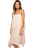 Pool to Party Maxi Coastal Getaway Dress / One Size / Pink Woven Shine Hand Loomed | Coastal Getaway Dress