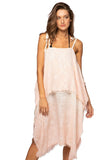 Pool to Party Maxi Coastal Getaway Dress / One Size / Pink Woven Shine Hand Loomed | Coastal Getaway Dress