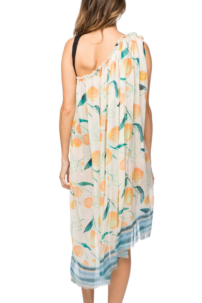 Pool to Party Maxi Goddess Dress / One Size / Multi Tangerine Dream Goddess Dress