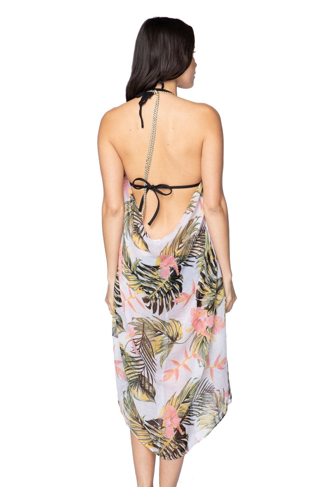 Pool to Party Maxi One Size / Green / 100% Poly Maxi Tassel Dress in Morning Breeze