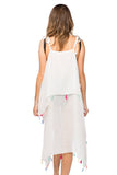 Pool to Party Maxi Rainbow Tassel Coverup |  Coastal Getaway Dress