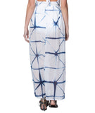 Pool to Party Mini L/XL / Window Panes / 100% Cotton The Oasis Maxi Dress