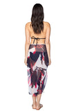 Pool to Party Sarong Spring Splendor / One Size / Night Braided Sarong in Spring Splendor