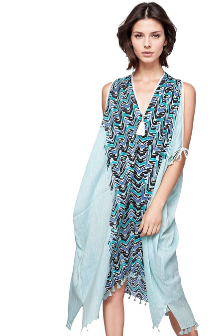 Goddess Eyelet Sundress  in Indigo