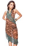 Pool to Party Vest Leopard Damask / One Size / Blush Free Spirit Vest in Leopard Damask Print
