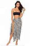 Savanna Shine Print Cotton Sarong Wrap - Subtle Luxury