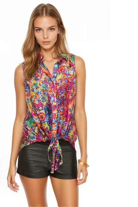 Loose Lace Dip Dye Tee Effortless Style, Washed-Lived Look