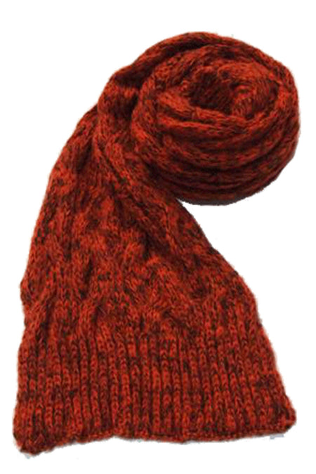 100% Cashmere Luxury Scarf, New York Parkway in Charcoal