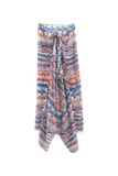spun-scarves-Spring Festival Boho Print Wrap Sarong blue