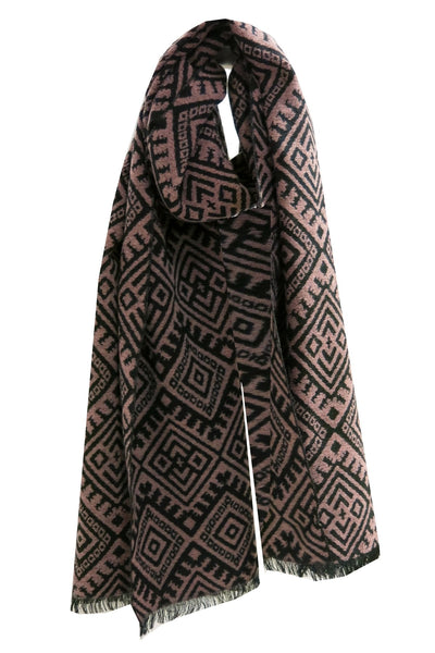 Spun Scarves Blanket Wrap Auburn / One Size Voo-Doo Woven Blanket Wrap