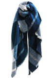 Spun Scarves Blanket Wrap Blanket Wrap in Plaid N Dipity