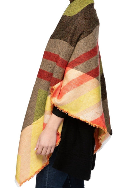Spun Scarves Blanket Wrap Dizzy Diamond Blanket Comfort Wrap