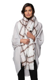 Spun Scarves Blanket Wrap Forever Plaid Blanket Wrap