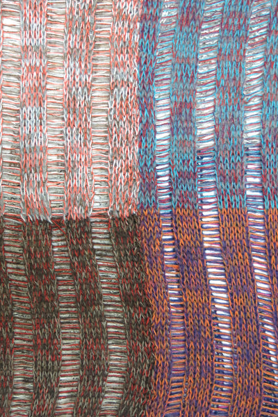 spun-scarves-knit-scarf-hand-knit-F14-K1-Hand_Knit_Patchwork_Pattern_Infinity_Scarf___Multi_Color swatch
