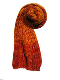 Spun Scarves Knit scarves Ombre Marled Chunky Knit Scarf
