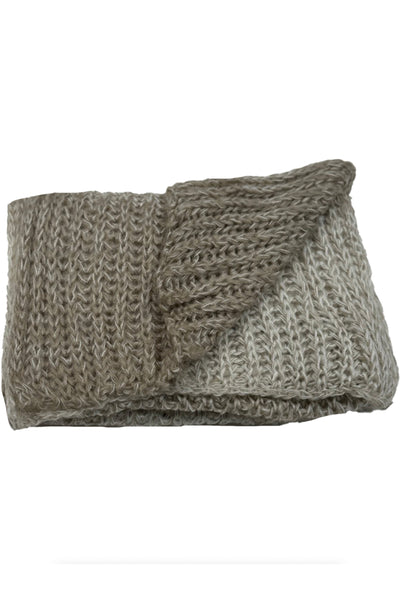 Spun Scarves Knit scarves Ombre Marled Chunky Knit Scarf
