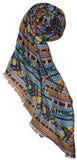Spun Scarves Luxury Scarf Boho Blanket Print Wrap/Scarf