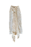 Spun Scarves Luxury Scarf Cream Tie Dye Splash Soft Rayon Wrap, Sarong, Scarf