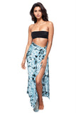 Spun Scarves Luxury Scarf Fogged Horizon Scarf in Steel Fogged Horizon Scarf in Steel Tie Dye Pattern