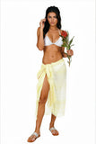 Spun Scarves Luxury Scarf Lemon Tie Dye Splash Soft Rayon Wrap, Sarong, Scarf