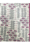 Spun Scarves Luxury Scarf Mulberry Diamond Mulberry Diamond Print | Luxury Wool Silk Blend Printed Scarf