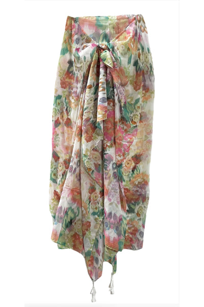 Spun Scarves Luxury Scarf Summer in Maui Scarf/Sarong Summer in Maui Scarf/Sarong in Multi