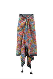 Spun Scarves sarong Bloom & Shine Print Bloom & Shine Print Cotton Sarong Wrap