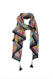 Spun Scarves sarong Bloom & Shine Print Bloom & Shine Print Cotton Sarong Wrap