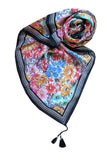Spun Scarves sarong Bloom & Shine Print Bloom & Shine Print Cotton Sarong Wrap