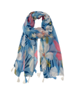 Paradise Cove Tropical Print Light and Travel Friendly Scarf Wrap Sarong