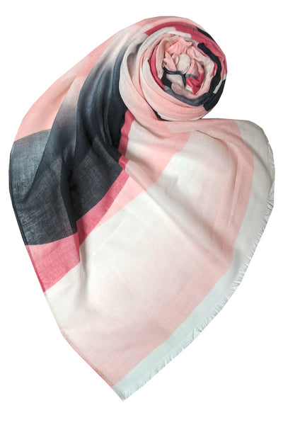 Spun Scarves Sarong Dawn's Light Print / Pink Dawn's Light Print Scarf Wrap Sarong