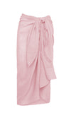 Spun Scarves Sarong Gauze Sarong Wrap / Blush Gauze Solid Sarong Wrap Scarf