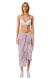 Spun Scarves Sarong Gauze Sarong Wrap / Blush Gauze Solid Sarong Wrap Scarf