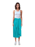 Spun Scarves Sarong Gauze Sarong Wrap / Sea Grass Gauze Solid Sarong Wrap Scarf