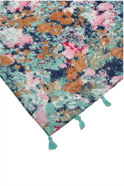 Spun Scarves Sarong Good Vibrations / Multi Good Vibrations Print Scarf Wrap Sarong