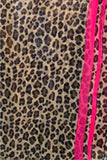 Spun Scarves Sarong Leopard Stripe / Sand Leopard Stripe Print Scarf Wrap Sarong