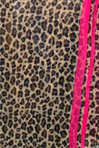 Spun Scarves Sarong Leopard Stripe / Sand Leopard Stripe Print Scarf Wrap Sarong