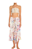 Spun Scarves Sarong Multi Color Rainbow Kiss the Sun Tie Dye - Sarong Scarf Wrap