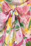 Spun Scarves sarong One Summer Day Floral / Yellow Multi Floral One Summer Day Vibrant Floral Print Sarongs Scarf Wrap