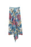 Paradise Cove Tropical Print Light and Travel Friendly Scarf Wrap Sarong