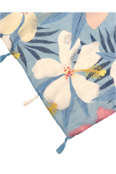 Spun Scarves Sarong Paradise Cove Print Scarf Wrap Sarong