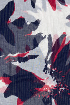 Spun Scarves Sarong Spring Splendor / Night Spring Splendor Print Scarf Wrap Sarong