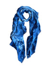 Spun Scarves Sarong The Deep Blue Tie Dye / Blue The Deep Blue Tie Dye Pattern Scarf Wrap Sarong