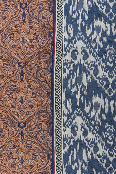 Spun Scarves Scarf Gemini Rising / Multi Gemini Rising Jacquard Woven Fabric Scarf Wrap