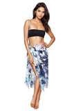 Spun Scarves Scarf Gossamer Wings / Multi Gossamer Wings Sarong Wrap in Multi