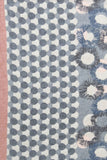 Spun Scarves Scarf Scarf Wrap in Flower & Dots Print