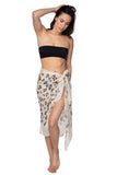 Spun Scarves Scarf Shining Spots / Sand Shining Spots Wrap Sarong Scarf