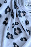 Shining Spots Print Coverup Kaftan | White