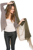 Spun Scarves Wrap 2-Tone Ombre Scarf Wrap