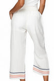 Subtle Luxury subtle-luxury-Vivianne Pant in Double Gauze with Multi Color Embroidery WHITE 2  MUTLI EMBROIDERY 